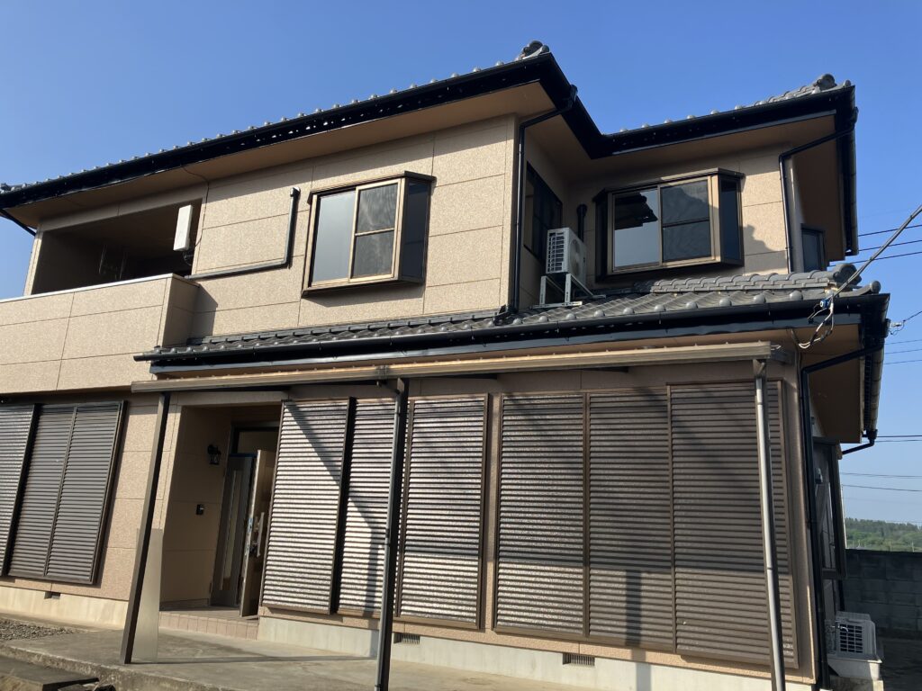 【足利市リフォーム】新築同様の外観に！外壁塗装工事