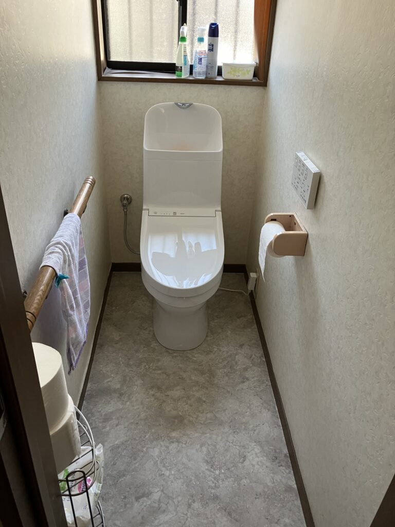 【足利市リフォーム】1階＋2階のトイレをリフォーム！