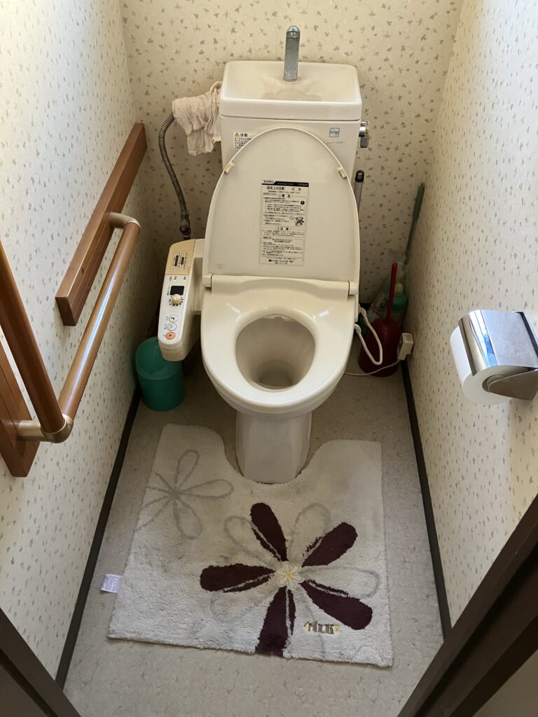 【足利市リフォーム】お掃除がしやすくなるトイレリフォーム工事