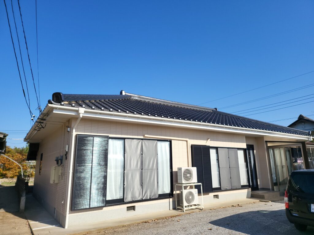 【明和町リフォーム】外壁と樋もまとめてピカピカに！外壁塗装工事